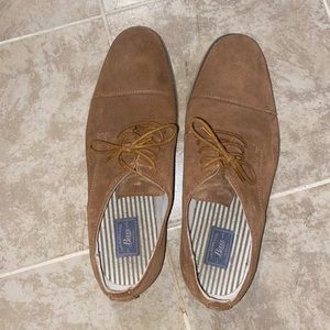 GH Bass Mens suede shoes